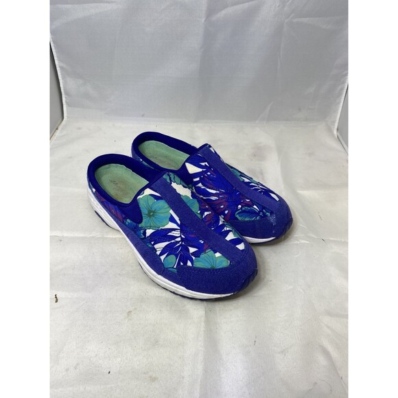 Easy Spirit Traveltime Mule Sneakers Blue Size 6 - Picture 1 of 7
